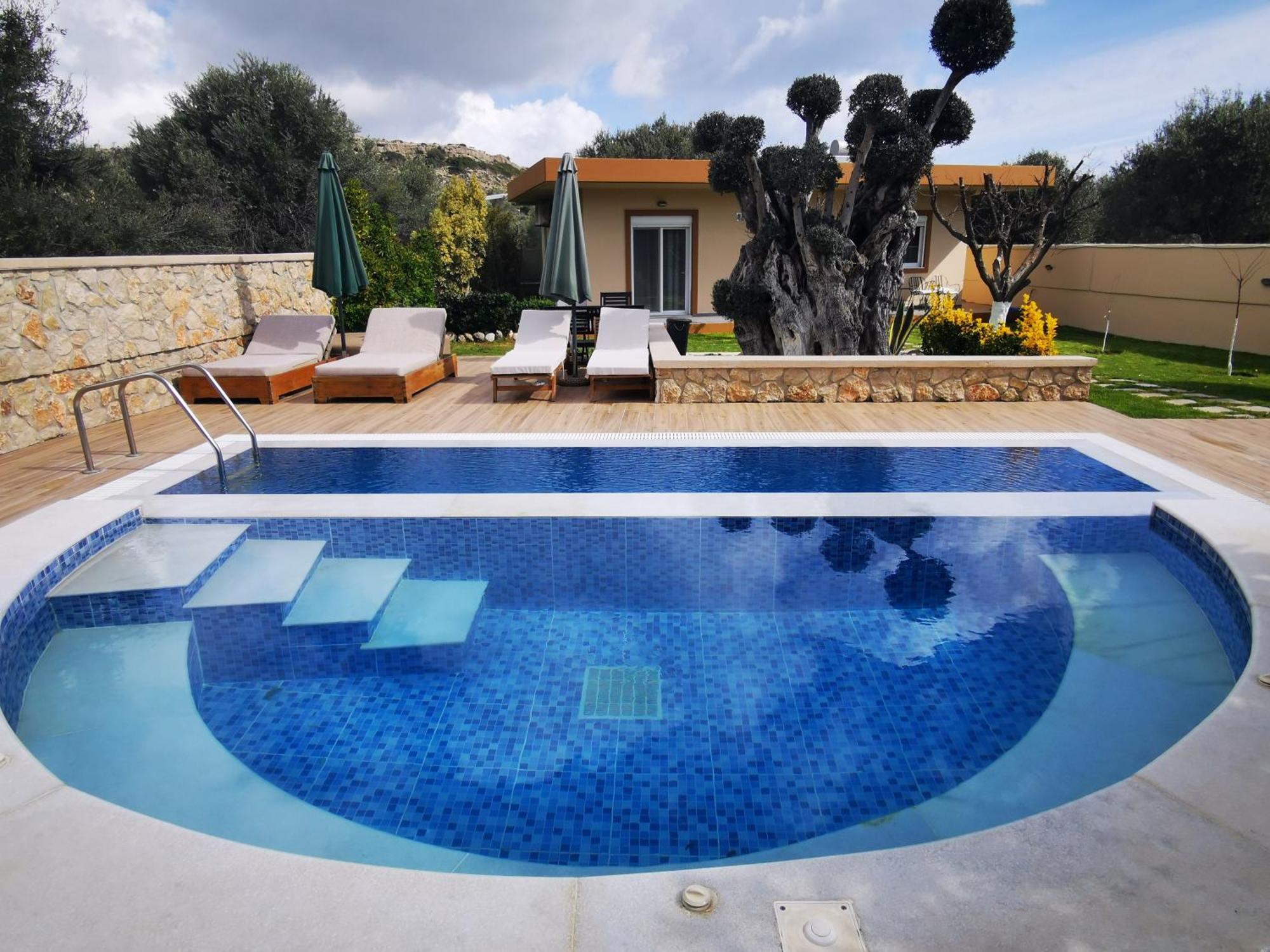 Villa Mata - 600M² With Private Pool And Jacuzzi Kalithies Exterior photo